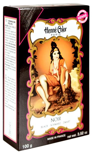 Henna Pulver Sort 100 g